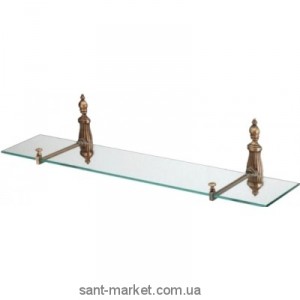All.pe Ondine Полка для ванної кімнати скляна BR ON018
