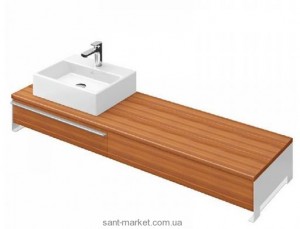 Тумба під раковину Villeroy & Boch Shape ліва підвісна 165.9x50х23 коричнева C553EHEH