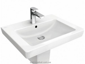 Раковина для ванної підвісна Villeroy & Boch колекція Subway 2.0 біла 71135501