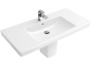 Раковина для ванної підвісна умивальник-стільниця Villeroy & Boch колекція біла 74899101