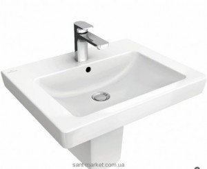 Раковина для ванної підвісна Villeroy & Boch колекція Subway 2.0 біла 71136001