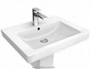 Раковина для ванної підвісна Villeroy & Boch колекція Subway 2.0 біла 71135601