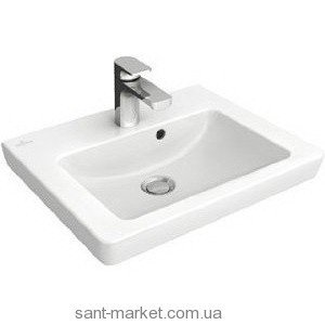 Раковина для ванної на тумбу Villeroy & Boch колекція Subway 2.0 біла 7315F501