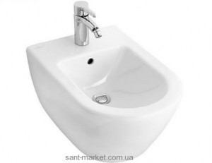 Біде підвісне Villeroy & Boch колекція Subway 2.0 48х36х42 з переливом 540600R2