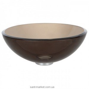 Раковина для ванной накладная Kraus коричневая GV-103-14-12mm