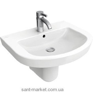 Раковина для ванної підвісна Villeroy & Boch колекція Subway 2.0 біла 71146201