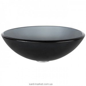 Раковина для ванной накладная Kraus черная GV-104FR-12mm