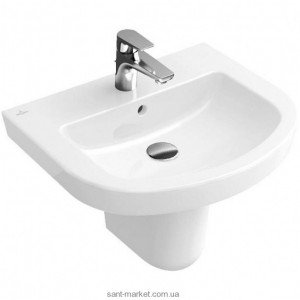 Раковина для ванної підвісна Villeroy & Boch колекція Subway 2.0 біла 71145601