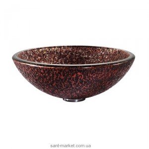 Раковина для ванної накладна Kraus коричнева GV-571-19mm