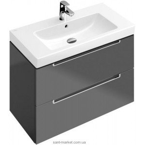 Тумба под раковину Villeroy&Boch Subway 2.0 подвесная 68.7x44.9x42 белая A68900DH