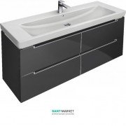 Тумба під раковину Villeroy & Boch Subway 2.0 підвісна 128.7x44.9x42 біла A69100DH