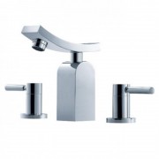 Змішувач для раковини Kraus Unicus Двохважеля латунь хром KEF-14303CH