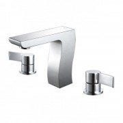 Змішувач для раковини Kraus Sonus Двохважеля латунь хром KEF-14603CH