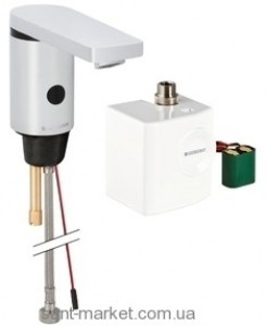 Смеситель для раковины электронный сенсорный Geberit коллекция HyTronic хром 116.336.21.1