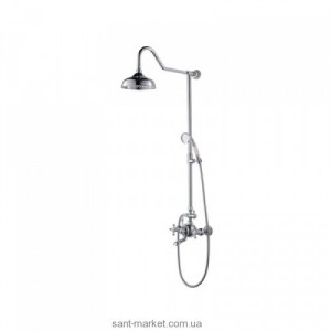 Душевая система Kraus Apollo с душевой стойкой и смесителем хром KEF-16055CH