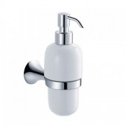 Диспенсер для жидкого мыла Kraus Amnis с настенным держателем хром KEA-11120CH