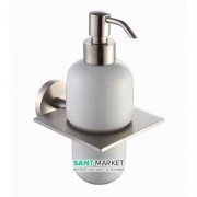 Диспенсер для рідкого мила Kraus Imperium з настінним тримачем сатин KEA-12261BN