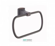 Настенный держатель-кольцо для полотенец Kraus Fortis латунь темный шоколад KEA-13329-ORB