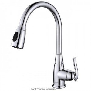 Смеситель для кухни с выдвижной лейкой Kraus однорычажный KPF-2230