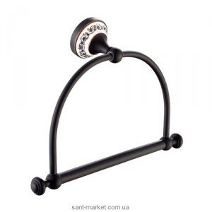 Настенный держатель для полотенец Kraus Apollo тёмный шоколад KEA-16525-ORB