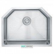 Мийка для кухні асиметрична Kraus Precision під стільницю нержавіюча сталь хром KHU122-23