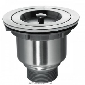 Сливной клапан кухонной мойки Kraus с корзинкой нержавеющая сталь BST-1