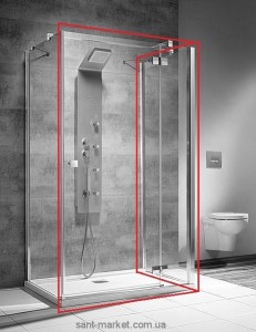 Душова кабіна Radaway EOS Almatea KDJ + S 90х90х195 без піддону 31522-01-01R1