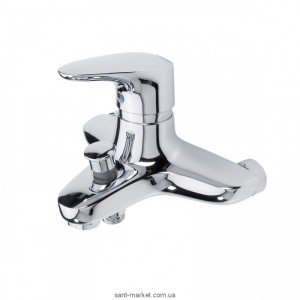 Смеситель однорычажный для ванны с коротким изливом Oras коллекция Vega хром 1840U