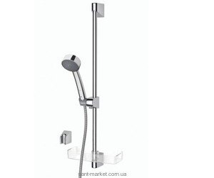 Душовий гарнітур зі штангою Oras колекція Apollo з мильницею хром 520H