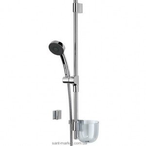 Душевой гарнитур со штангой Oras коллекция Natura с мыльницей хром 500