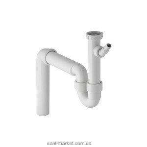 Geberit Сифон на 1 зливний отвір ПП d 40 або 50 мм 152.550.11.1