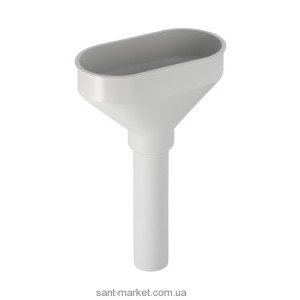 Geberit Воронка овальная лабораторная с фильтром 152.378.11.1