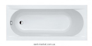 Ванна акрилова прямокутна Sanplast колекція Prestige 170х75х44 WP / PR + STP biew