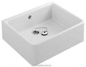 Раковина для ванної накладна Villeroy & Boch колекція O.Novo біла 63211001