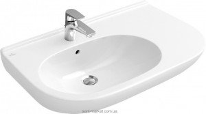 Раковина для ванної підвісна Villeroy & Boch колекція O.Novo біла 51608G01