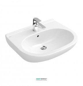 Раковина для ванной подвесная Villeroy&Boch коллекция O.Novo белый 51606501