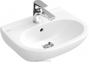 Раковина для ванної підвісна Villeroy & Boch колекція O.Novo біла 51666301