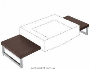 Villeroy & Boch Pure Basic Полка під раковину 415/480 x 427 852104C9
