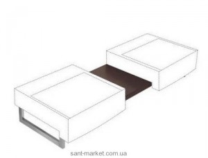 Villeroy & Boch Pure Basic Полка під подвійну раковину 350/480 x 427 852105C9