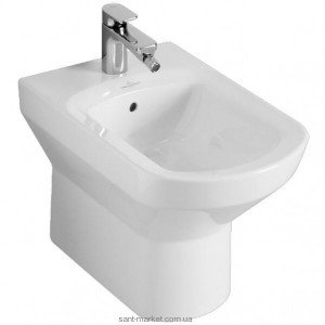 Біде підлогове Villeroy & Boch колекція Sentique 57х37х40 з переливом 542300R1