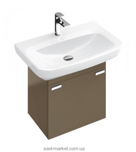 Тумба під раковину Villeroy & Boch Sentique підвісна 44x35.5x44 коричнева A85500N9