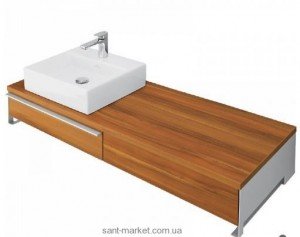 Тумба під раковину Villeroy & Boch Shape підвісна ліва 165x50х23 коричнева B543EHEH