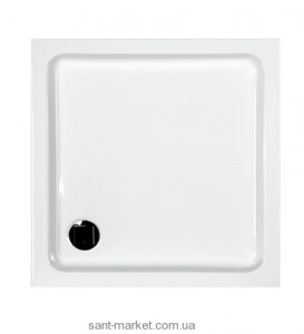 Душевой поддон акриловый квадратный SANPLAST B/FREE 90x90x9 белый +ST3 biew