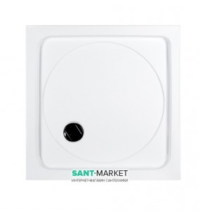 Душевой поддон акриловый квадратный SANPLAST B/EXa 80x80x6 белый 