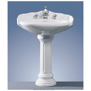 Раковина для ванної на п'єдестал Jorger колекція Leonardo біла 10250000100