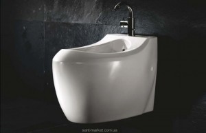 Біде підвісне Jacuzzi колекція MORPHOSIS 60х40х48 з переливом 9403-077А