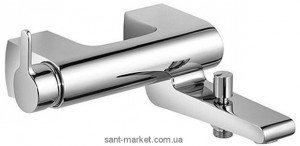 Смеситель однорычажный для ванны с коротким изливом Keuco коллекция Elegance хром 51620010100