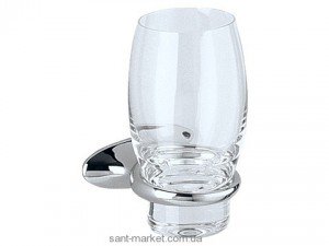 Keuco CLEO стакан в комплекте с держателем 03850019000