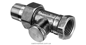 Schell прямой кран нижн.подкл. 1/2 141170499