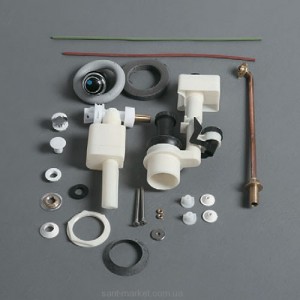 Simas Арматура для бачка D21chrome